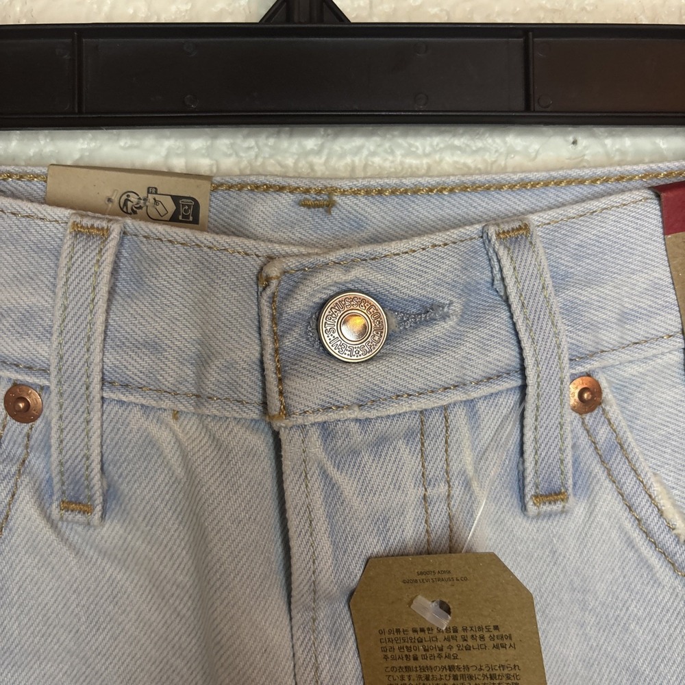 Women's Levi's® 501™ Original Jean Shorts size 25 NWT - Picture 8 of 14